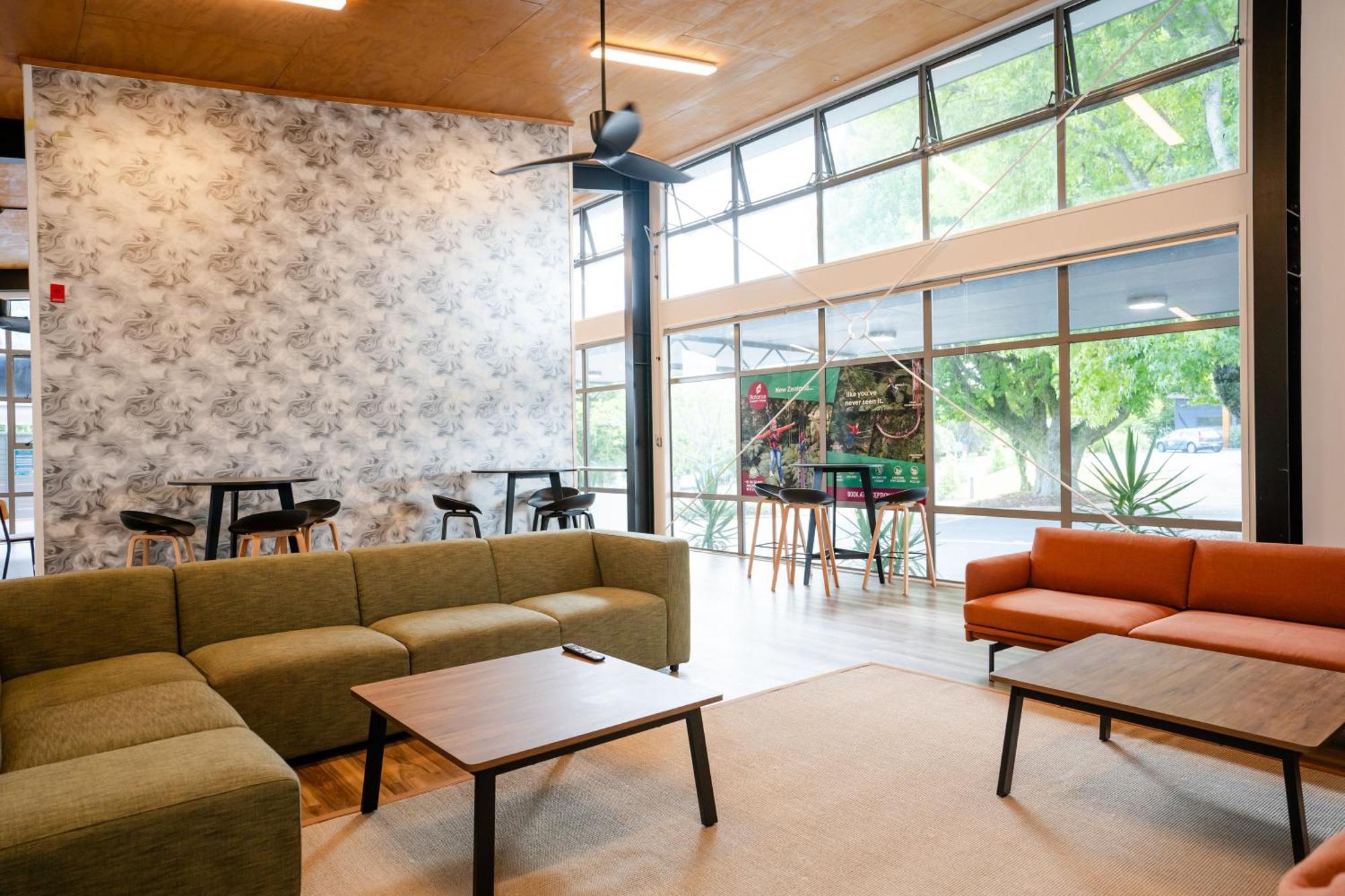 Haka House Rotorua Hostel Bagian luar foto The library at the University of the Sunshine Coast